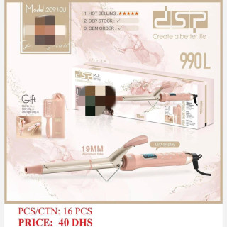 فر کننده مو دی اس پی مدل 20910U | سایز ۱۹ میلیمتر و صفحه نمایش LED
