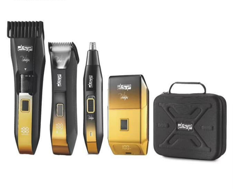 ست اصلاح آقایان 4کاره برند دی اس پی طلایی مدل ۸۰۱۷۴