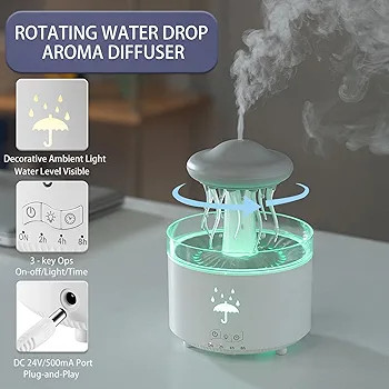 بخورسردچند کاره طرح عروس دریایی مدلV89