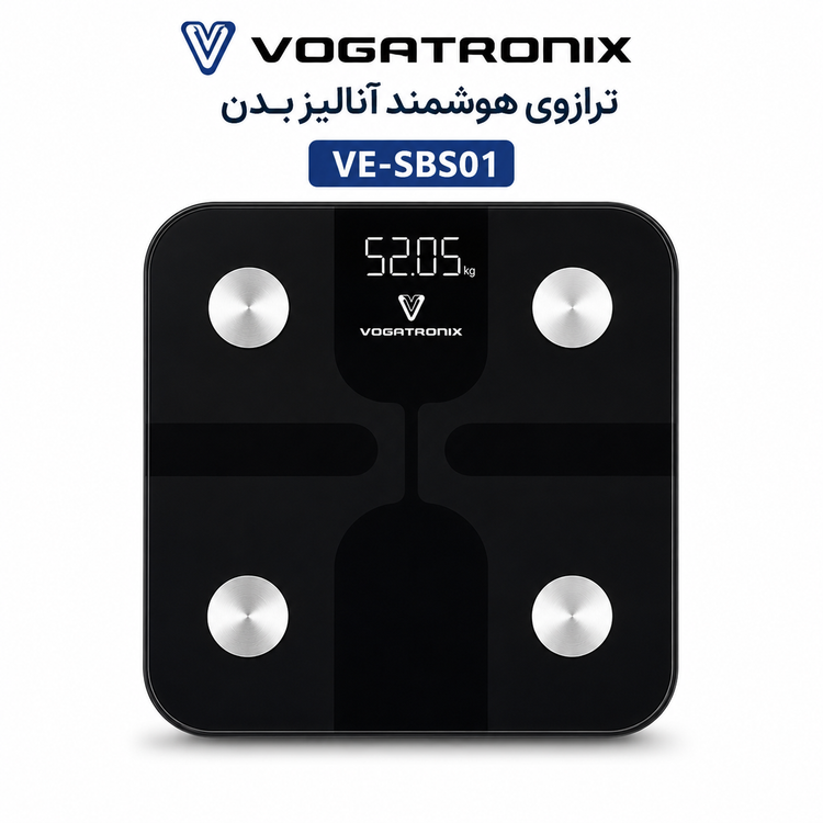 ترازو هوشمند آنالیز بدن VOGATRONIX مدل VE-SBS01