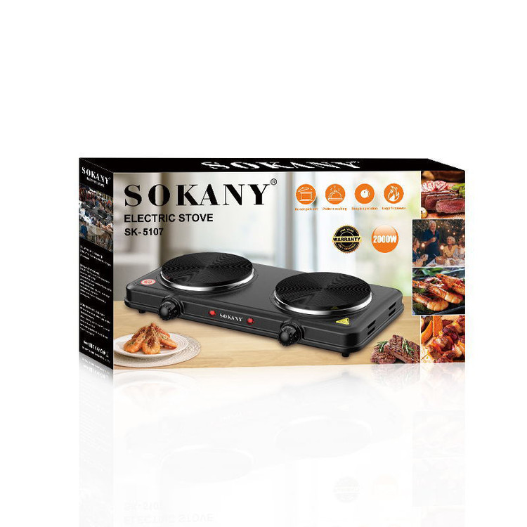 اجاق برقی دو شعله سوکانی مدل SK-5107