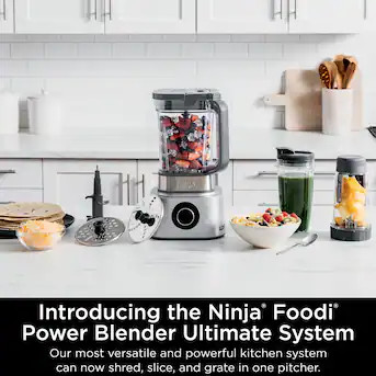 مخلوطکن و غذاساز قدرتمند نینجا فودی (Ninja Foodi Power Blender Ultimate System) | ۱۲۰۰ وات