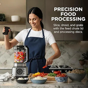 مخلوطکن و غذاساز قدرتمند نینجا فودی (Ninja Foodi Power Blender Ultimate System) | ۱۲۰۰ وات