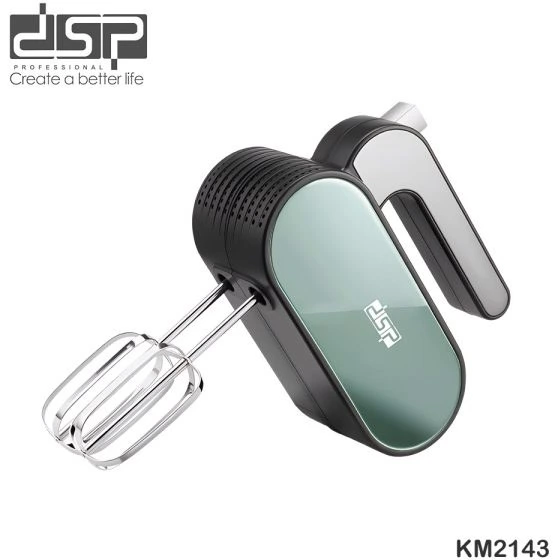 همزن برقی دستی DSP مدل KM2143 توان 250 وات، 5 سرعته با توربو و خمیرزن